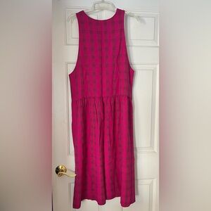 Vintage Pink Plaid Maternity Jumper